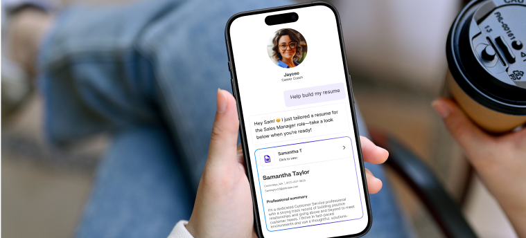 Job technology platform showcasing smart matching algorithms with 95% screening accuracy, automated candidate evaluation, and employer recruiting tools